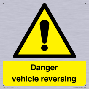 Danger Vehicles Reversing